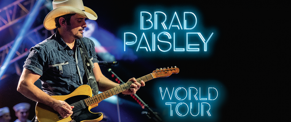 Brad Paisley, Chris Lane & Riley Green at Saratoga Performing Arts Center