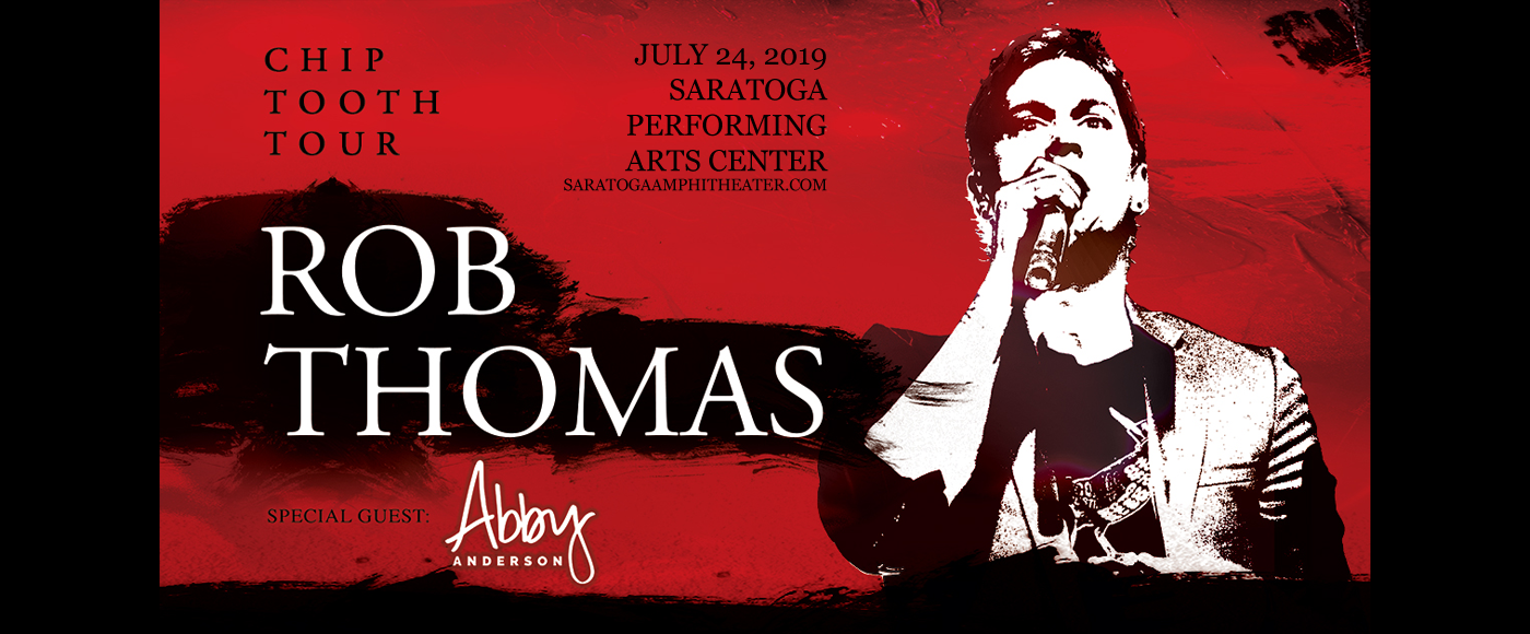 Rob Thomas at Saratoga Performing Arts Center