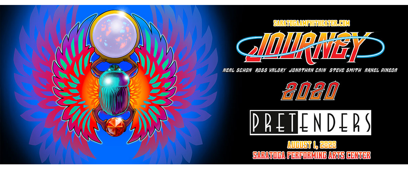 Journey & The Pretenders at Saratoga Performing Arts Center