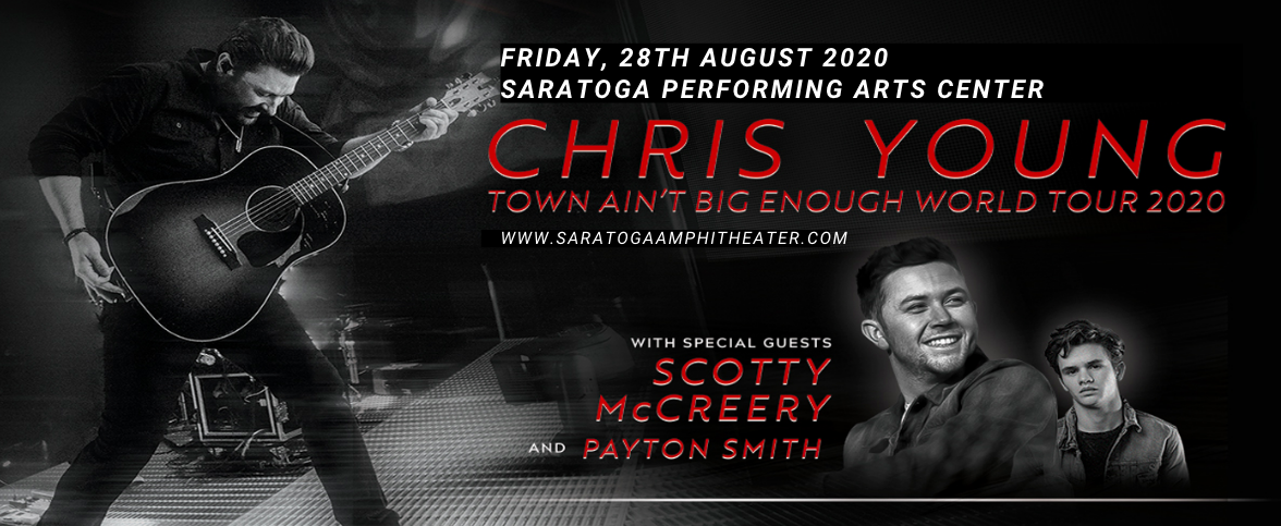Chris Young, Scotty McCreery & Payton Smith at Saratoga Performing Arts Center