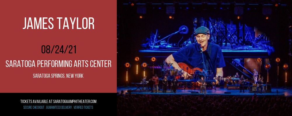 James Taylor at Saratoga Performing Arts Center tickets James Taylor at Saratoga Performing Arts Center