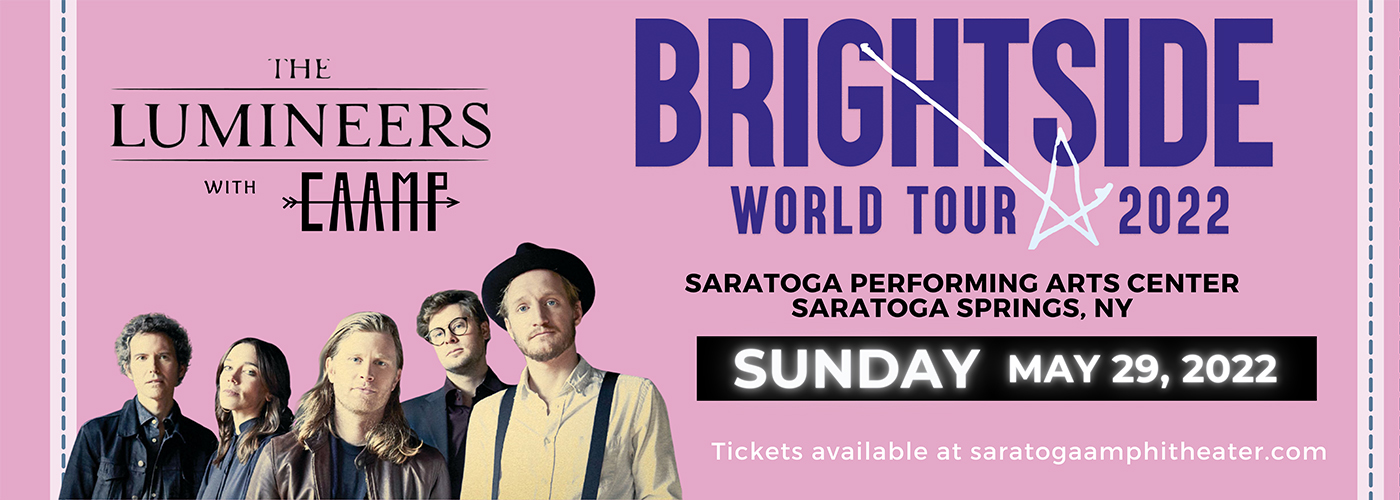 The Lumineers & Caamp at Saratoga Performing Arts Center