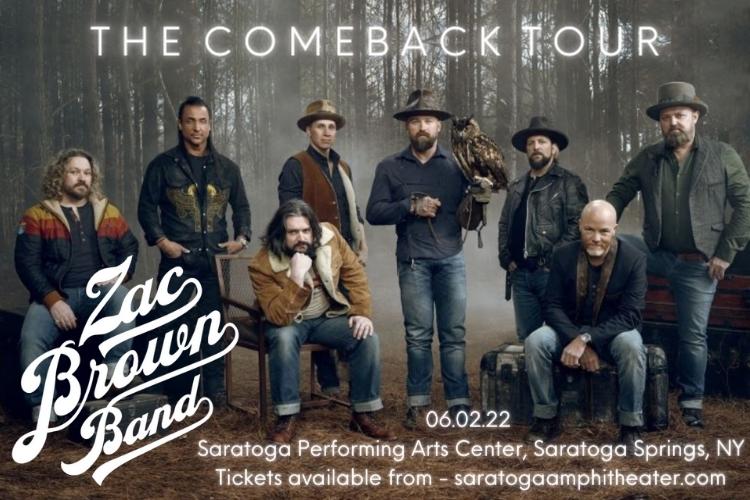 Zac Brown Band at Saratoga Performing Arts Center