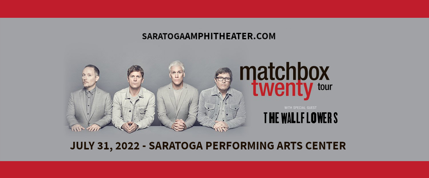 Matchbox Twenty & The Wallflowers at Saratoga Performing Arts Center