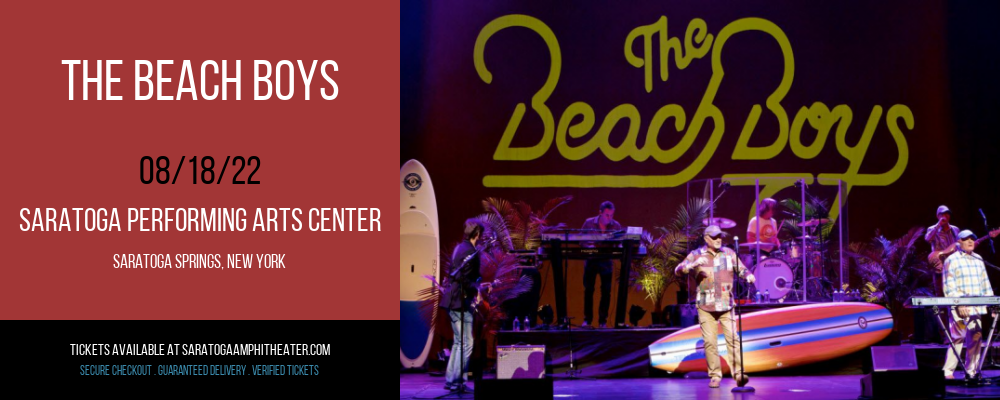 The Beach Boys at Saratoga Performing Arts Center tickets The Beach Boys at Saratoga Performing Arts Center