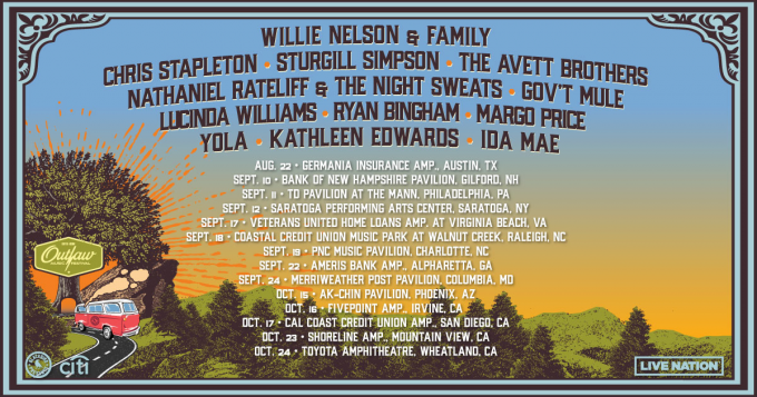 Outlaw Music Festival: Willie Nelson,The Avett Brothers & Billy Strings at Saratoga Performing Arts Center