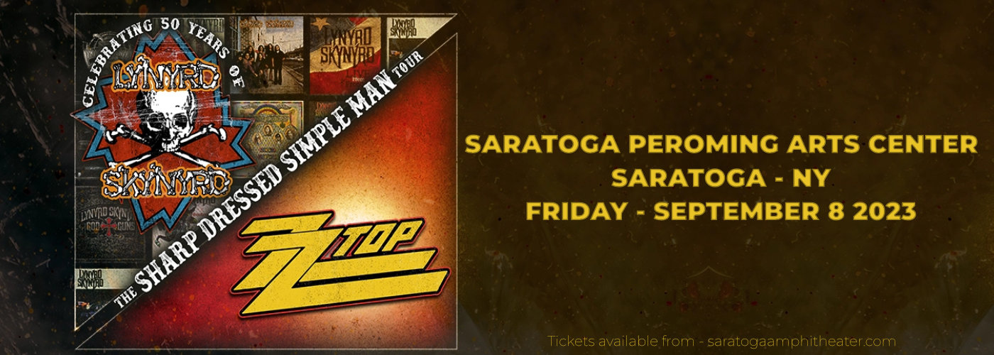 Lynyrd Skynyrd & ZZ Top at Saratoga Performing Arts Center