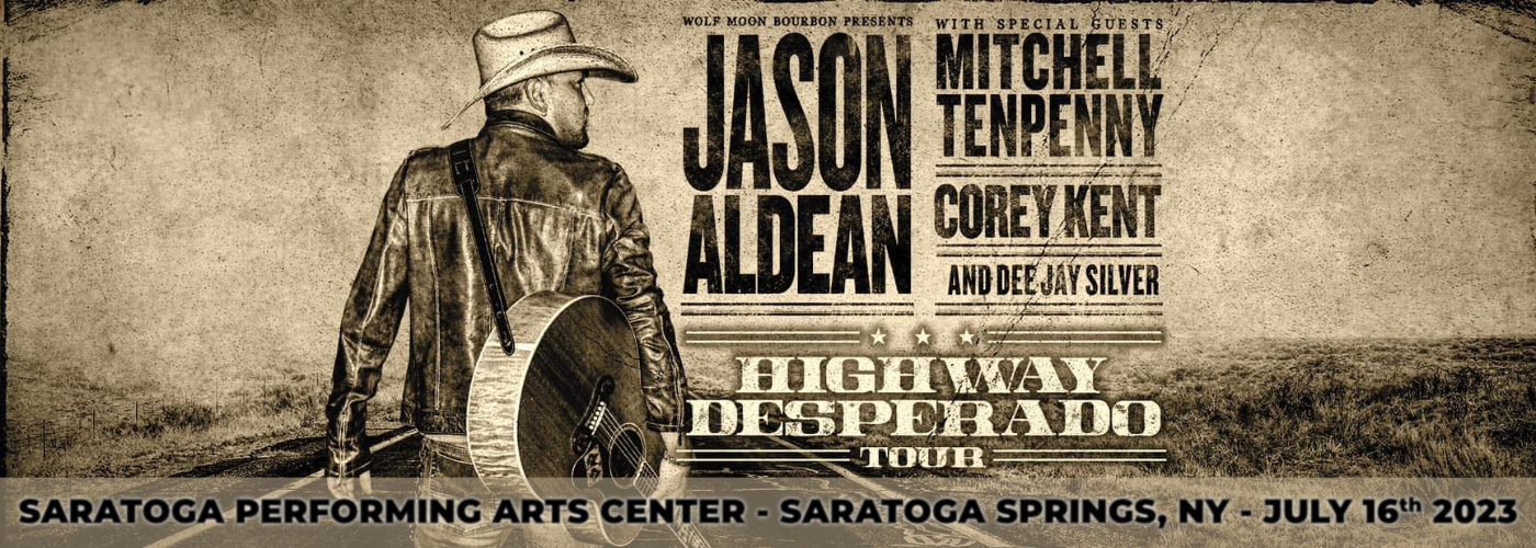 Jason Aldean, Mitchell Tenpenny, Corey Kent & Dee Jay Silver at Saratoga Performing Arts Center