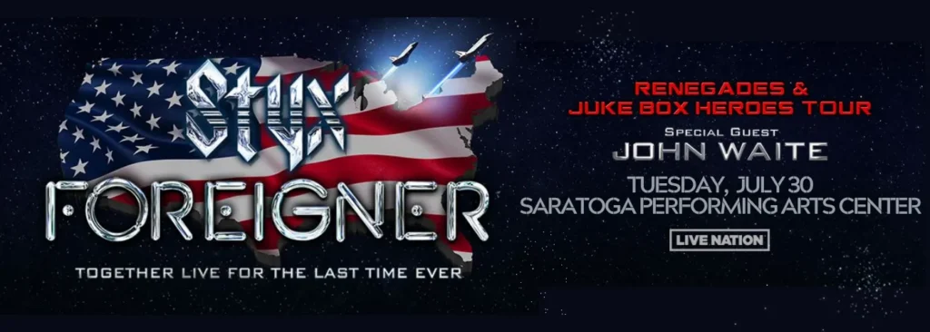 Foreigner at Saratoga Performing Arts Center