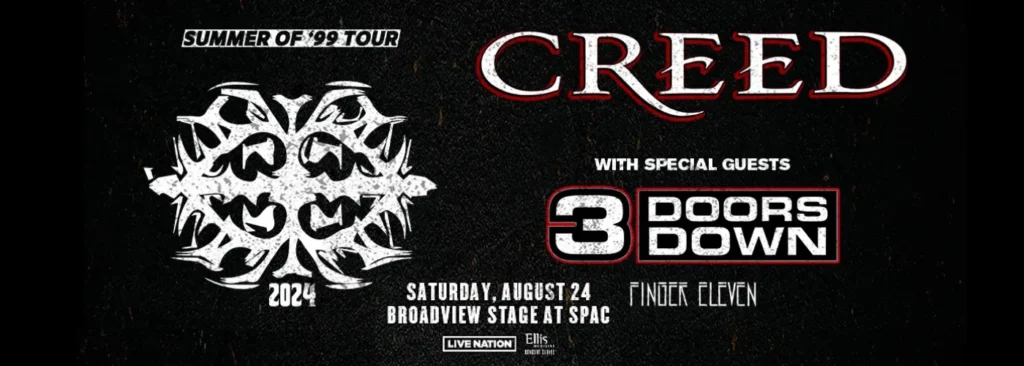 Creed at Saratoga Performing Arts Center