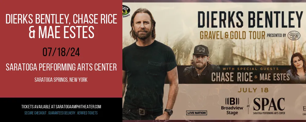 Dierks Bentley at Saratoga Performing Arts Center