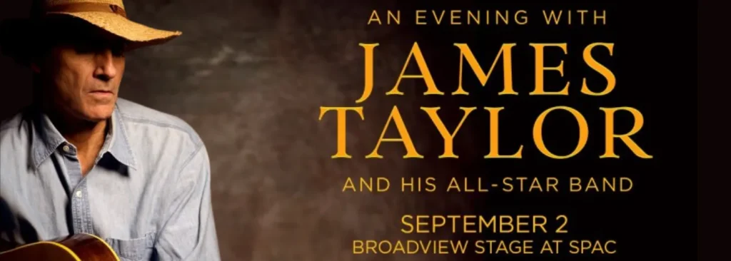 James Taylor & His All-Star Band at Saratoga Performing Arts Center