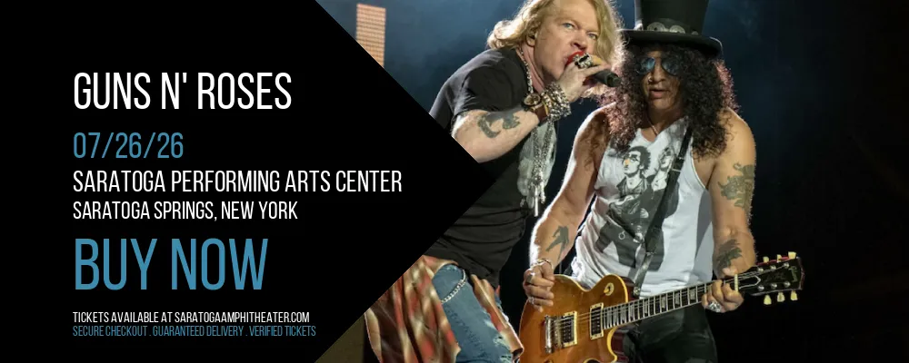 Guns N' Roses at Saratoga Performing Arts Center