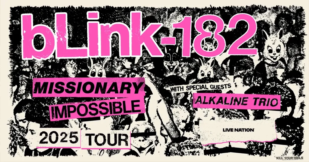 Blink-182 & Alkaline Trio at Saratoga Performing Arts Center
