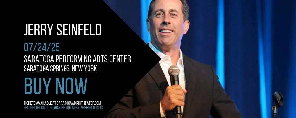 Jerry Seinfeld at Saratoga Performing Arts Center