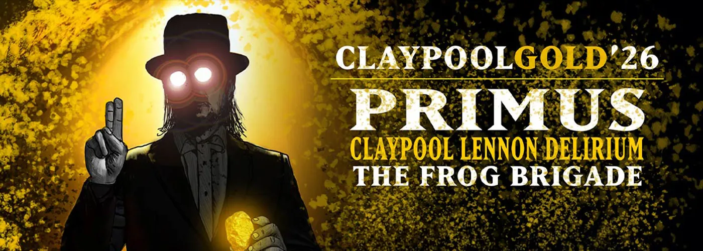 Claypool Gold: Primus, Les Claypool’s Frog Brigade &amp; The Claypool Lennon Delirium