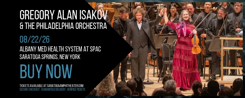 Gregory Alan Isakov & The Philadelphia Orchestra at Albany Med Health System at SPAC
